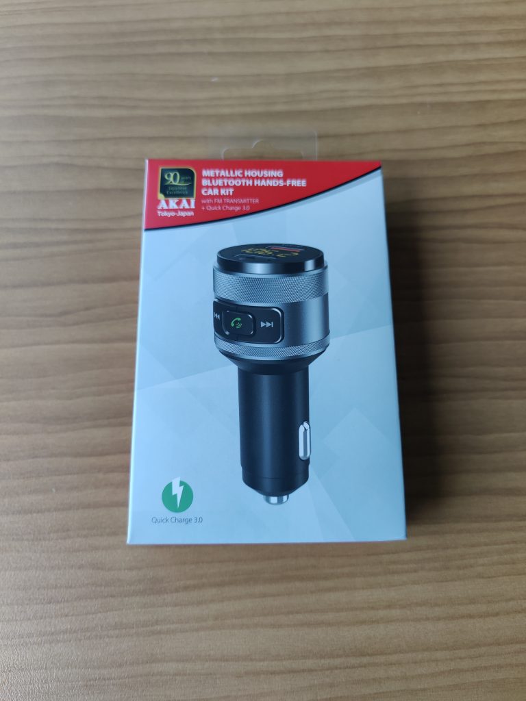 AKAI Bluetooth Hands-Free Car Kit Φωτογραφία 1 Συσκευασία εξοπλισμού