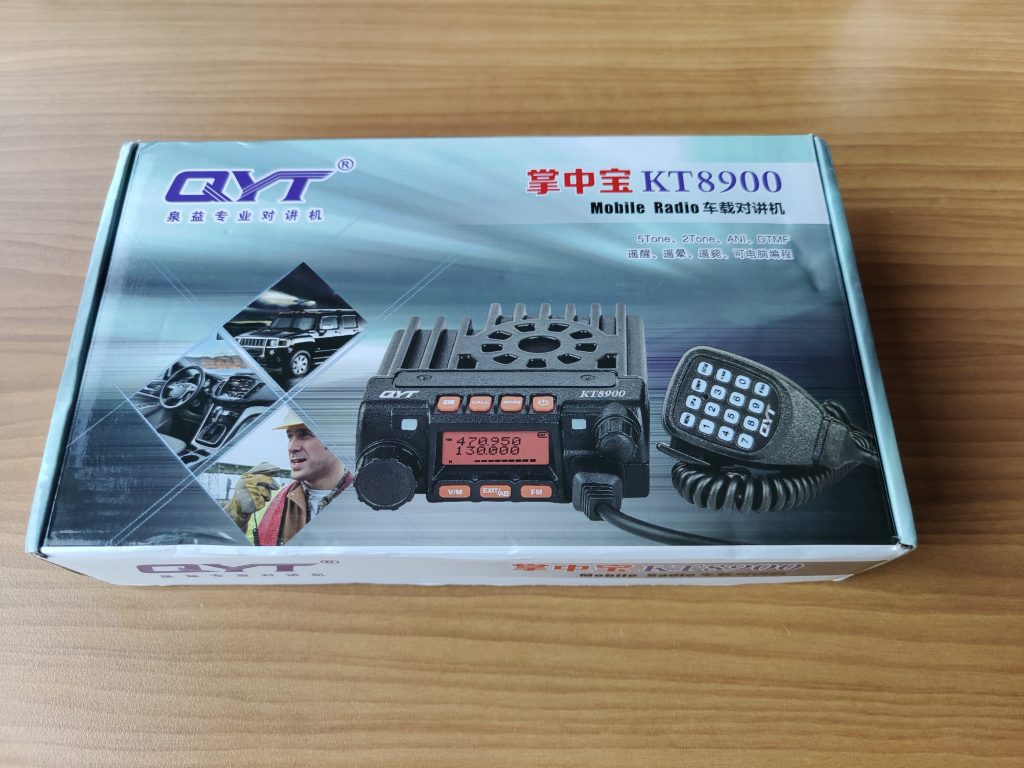 Πομποδέκτης αυτοκινήτου QYT MOBILE RADIO KT8900 - Φωτογραφία 1 συσκευασία